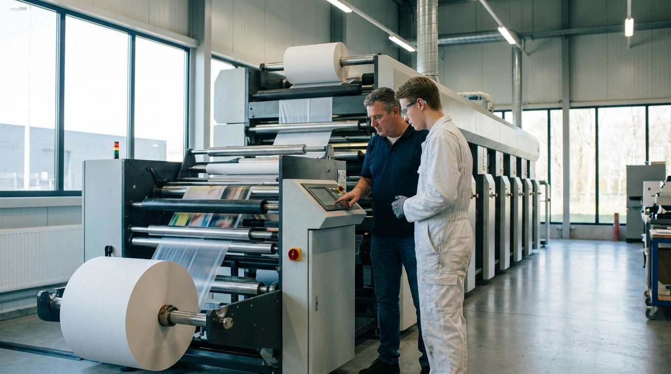 Flexo Drukker in Leek